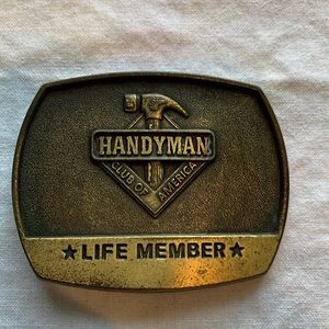 Handyman Club Belt Buckle